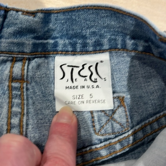Womens steel shorts size 5 - Picture 2 of 5